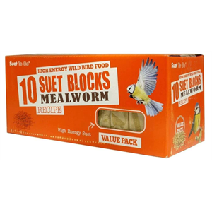 Suet To Go Block Mealworm 280g 10 pack Image 1