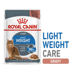 ROYAL CANIN FELINE LIGHT WEIGHT CARE POUCH in GRAVY 12*85G Image 1