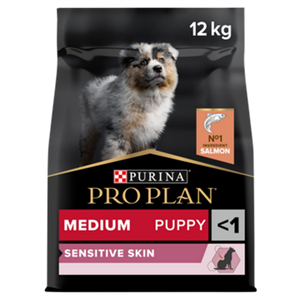 PRO PLAN SENSITIVE PUPPY FOOD with Optiderma - Rich in Salmon 12KG  Image 1