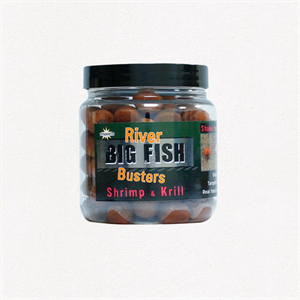 Dynamite Baits Big Fish River Hookbaits Shrimp & Krill Busters 120g Image 1