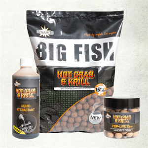 DYNAMITE HOT CRAB & KRILL 15MM BOILIES 5KG ONLY Image 1