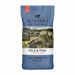 SKINNERS FIELD AND TRIAL TURKEY AND RICE DOG FOOD 15KG Image 1