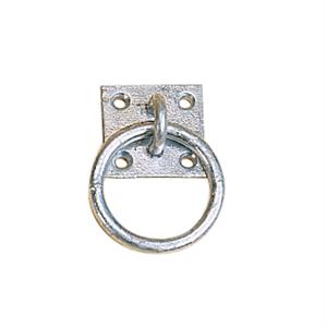 GALVANISED TIE RING S30P WITH PLATE Image 1