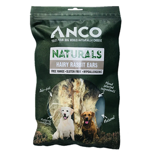 Anco Naturals Hairy Rabbit Ears 100g Image 1