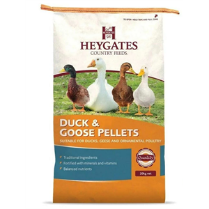 Heygates Duck Goose & Ornamental Poultry Pellets 20kg *Available to order* Image 1