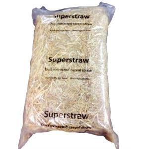 SUPER STRAW (DUST EXTRACTED STRAW RE-BALED IN A PLASTIC BAG) Image 1
