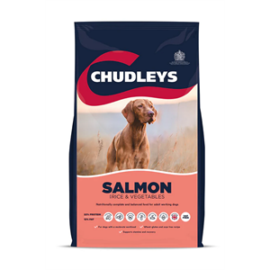 CHUDLEYS SALMON MAINTENANCE 14KGS with Salmon, rice and vegetables Image 1