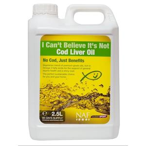 NAF I CANT BELIEVE ITS NOT COD LIVER OIL 2.5 LITRE Image 1