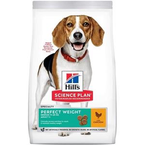 Hills Science Plan Adult Perfect Weight Medium Dog - Chicken 2kg Image 1