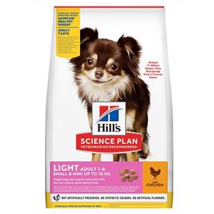 Hills Science Plan Adult Dog Light Small & Mini Light 1.5kg Image 1