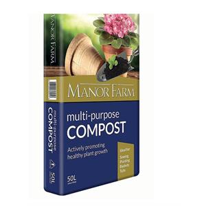 Durstons Manor Farm Reduced Peat Multi Purpose Compost 50 LTR Image 1
