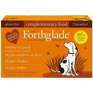 Forthglade Just Multipack Poultry 12 x 395G  Image 1