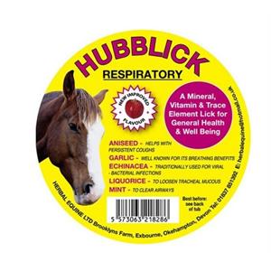 HUBBLICK RESPIRATORY HANDHELD LICK 1KG Image 1