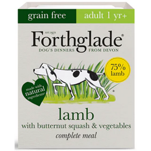 FORTHGLADE GRAIN GREE COMPLETE MEAL LAMB, BUTTERNUT SQUASH & VEG 18 x 395g Image 1