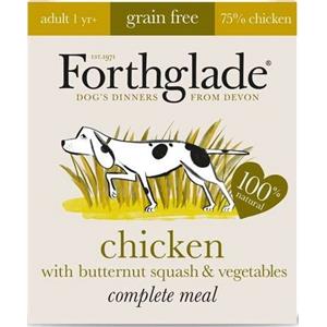 Forthglade (Green) GRAIN FREE Complete Meal Adult Chicken with Butternut Squash  Image 1