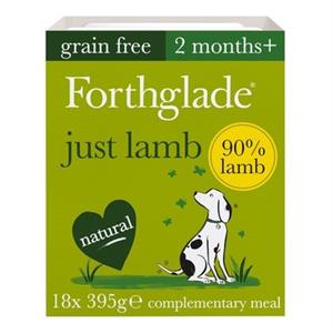  Forthglade (Purple) Just Lamb Grain Free 18 x 395g Image 1