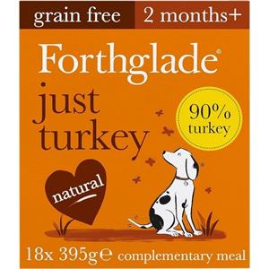 FORTHGLADE JUST TURKEY GRAIN FREE 18 x 395g Image 1