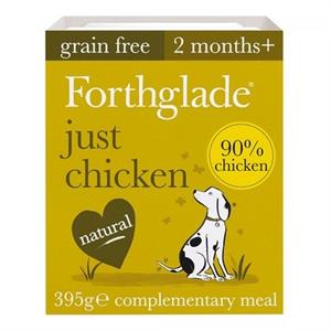 FORTHGLADE JUST CHICKEN GRAIN FREE 18 x 395g Image 1
