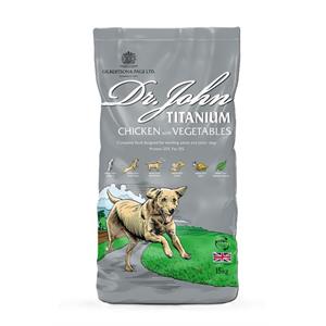  DR JOHN TITANIUM MEDAL DOG FOOD 15KG Image 1