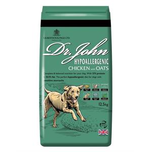 GILPA DR JOHN HYPOALLERGENIC Chicken and Oats 12.5KGS Image 1