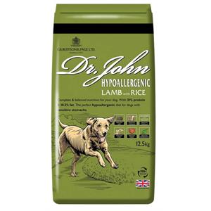 GILPA DR JOHN HYPOALLERGENIC with LAMB & RICE 12.5KGS Image 1