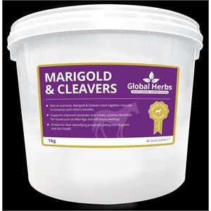 GLOBAL HERBS CLEAVERS & MARIGOLD 1KG Image 1