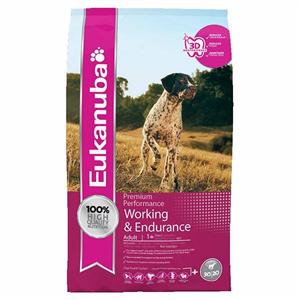 EUKANUBA PLATINUM PERFORMANCE WORKING & ENDURANCE DOG FOOD 15KG Image 1