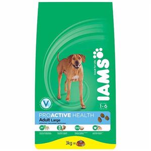 IAMS PROACTIVE HEALTH ADULT DOG FOOD LARGE BREED 3KG Image 1