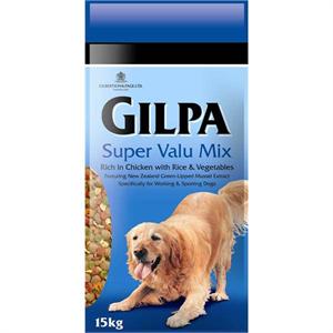 GILPA SUPER  MIX DOG FOOD 15KG Image 1