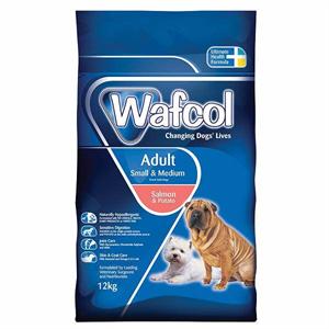 WAFCOL ADULT SALMON & POTATO SMALL/MEDIUM BREED DOG FOOD 12KG Image 1