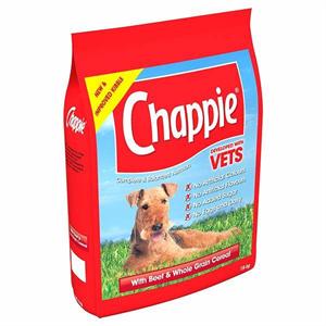 CHAPPIE DRY DOG FOOD WITH BEEF AND WHOLEGRAIN CEREAL 15KGS Image 1