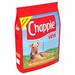 CHAPPIE DRY DOG FOOD WITH CHICKEN AND CEREAL 15KGS Image 1