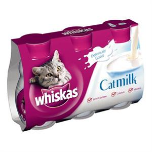 WHISKAS CAT MILK 200ML (PACK OF 3) Image 1