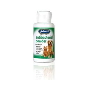 JOHNSONS ANTIBACTERIAL POWDER 20G (FOR DOGS AND CATS) Image 1