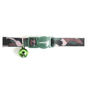 ANCOL CAMOUFLAGE CAT COLLAR GREEN Image 1