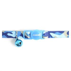 ANCOL CAMOUFLAGE CAT COLLAR BLUE Image 1