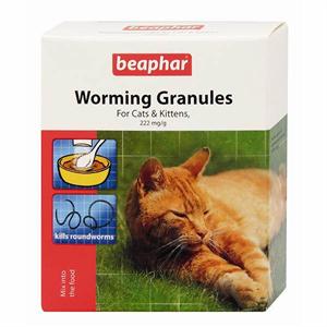 BEAPHAR WORMING GRANULES FOR CATS 4*1G Image 1