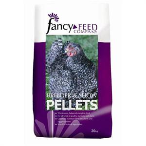 FANCY FEED BREEDER & SHOW PELLETS 20KG Image 1