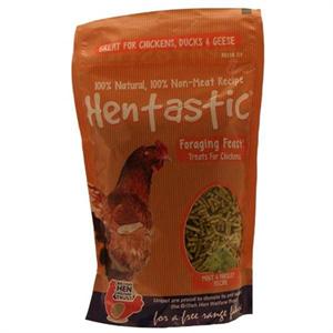 HENTASTIC POULTRY FORAGING FEAST 1KG ( mint & parsley recipe) Image 1