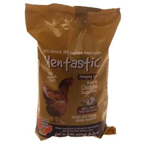 HENTASTIC POULTRY FORAGING CAKE 350g (garlic,ginger & mixed herbs) Image 1