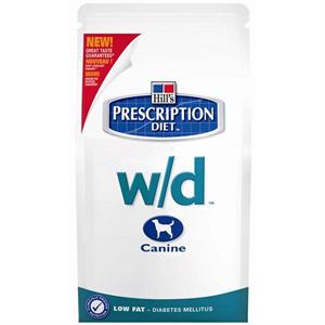 HILLS PRESCRIPTION DIETS W/D CANINE DRY 12KG with CHICKEN Image 1