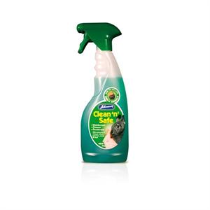 JOHNSONS CLEAN N SAFE - DISINFECTANT / CLEANER / DEODORANT 500ML  TRIGGER SPRAY Image 1