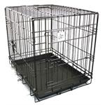 DOG LIFE SMALL DOUBLE DOOR DOG CRATE Thumbnail Image 0