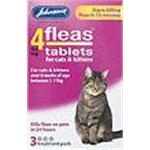 JOHNSONS 4FLEAS TABLETS - CATS & KITTENS (3 tablets) thumbnail
