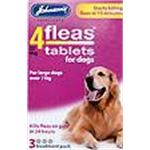 JOHNSONS 4FLEAS TABLETS - DOGS over 11KG (3 TABLETS) thumbnail