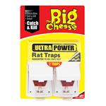 THE BIG CHEESE ULTRA POWER RAT TRAPS - TWIN PACK STV149 Thumbnail Image 1