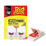 THE BIG CHEESE ULTRA POWER RAT TRAPS - TWIN PACK STV149 Thumbnail Image 2