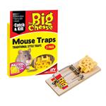 THE BIG CHEESE STV100 BAITED RTU MOUSE TRAP (TWIN PACK) Thumbnail Image 1