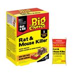 THE BIG CHEESE RAT & MOUSE KILLER BAIT PACKS (5 X 40G) Thumbnail Image 1