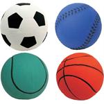MY PET 2.5 inch ASSORTED SQUEAKY SPORTS BALL Thumbnail Image 3
